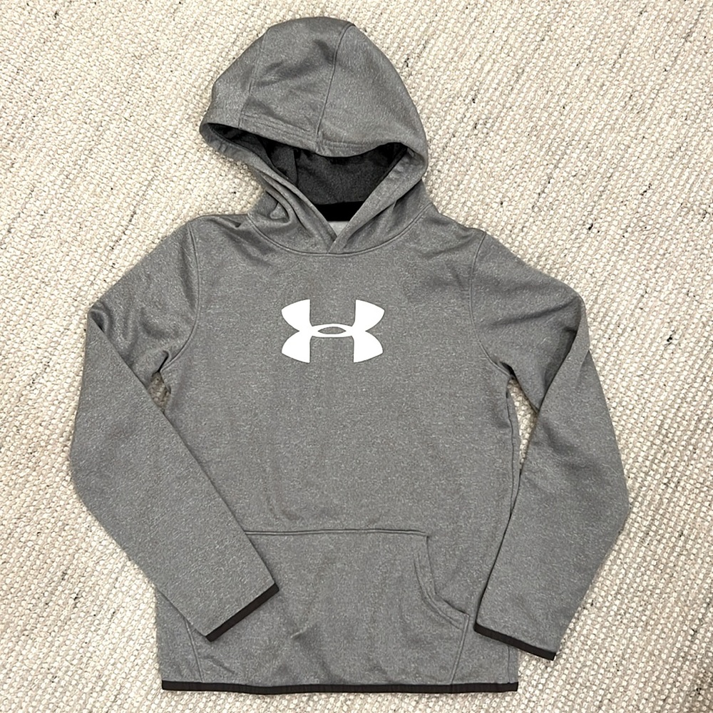 Boys under armour hoodie, size m